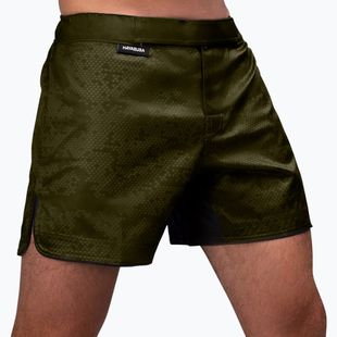 Hayabusa мъжки шорти за тренировка Hex Mid-Thigh green