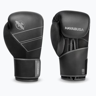 Hayabusa S4 Кожени боксови ръкавици черни S4LBG