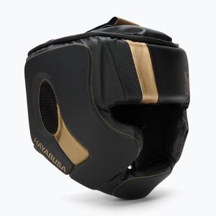 Боксова каска Hayabusa T3 Headgear black/gold