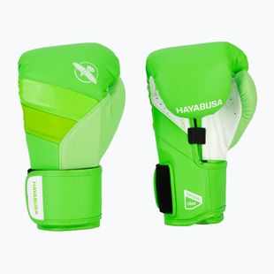 Hayabusa T3 Neon неоново зелени боксови ръкавици