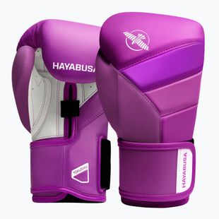 Hayabusa T3 Neon неоново лилави боксови ръкавици