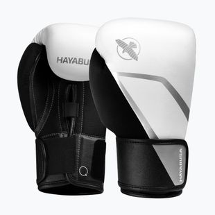 Боксови ръкавици Hayabusa E1 Boxing white/silver