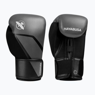 Боксьорски ръкавици Hayabusa E1 grey/black