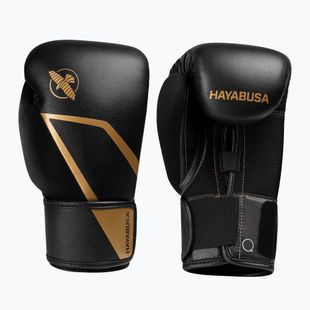 Боксьорски ръкавици Hayabusa E1 Boxing black/gold