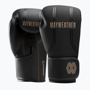 Боксови ръкавици Hayabusa Mayweather Contender черни/златни