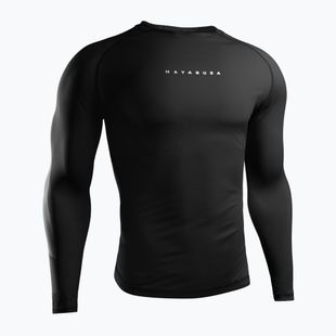 Мъжка блуза с дълъг ръкав за водни спортове Hayabusa Core Rash Guard black