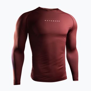 Мъжка блуза с дълъг ръкав за водни спортове Hayabusa Core Rash Guard red