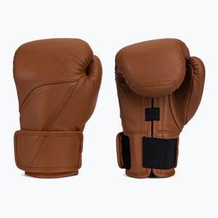 Боксови ръкавици Hayabusa E1 Leather brown