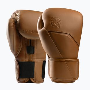 Боксови ръкавици Hayabusa E1 Leather brown