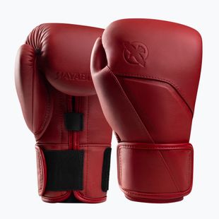 Боксови ръкавици Hayabusa E1 Leather red