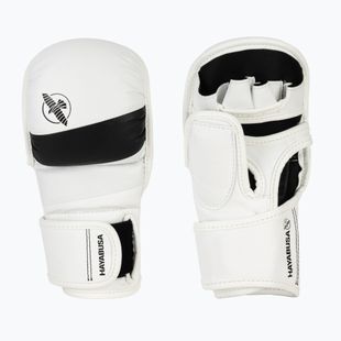 Hayabusa T3 Hybrid бели/черни граплинг ръкавици