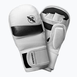 Hayabusa T3 Hybrid бели/черни граплинг ръкавици