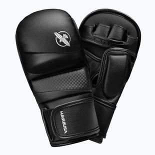 Hayabusa T3 Hybrid черни граплинг ръкавици