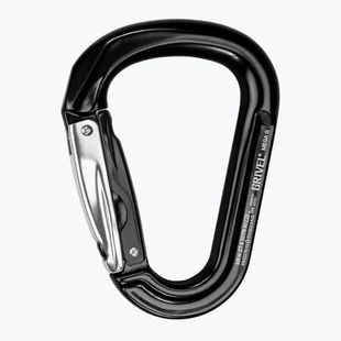 Карабинка Grivel Mega K6G Twin Gate black/black