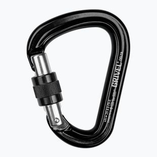 Карабинка Grivel Delta K5N Screw Lock black/black