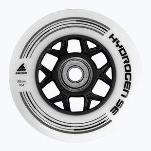Rollerblade Hydrogen SE 90 mm/85A + ILQ9 колела за ролери 8 бр. бяло/черно