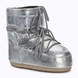 Moon Boot Icon Low Glitter silver дамски ботуши за сняг