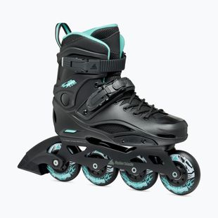 Дамски ролери Rollerblade RB 80 W black/light blue