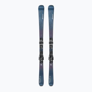 Дамски ски за спускане със ски автомати Nordica Belle 72 + TP2COMP10 FDT midnight-blue/rainbow