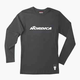 Мъжка блуза с дълъг ръкав Nordica Dobermann black/white