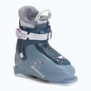 Детски ски обувки Nordica Speedmachine J 1 blue/light blue/fucsia