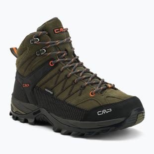 Мъжки обувки за трекинг CMP Rigel Mid Wp olive/flame