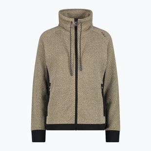 Дамски суитшърт CMP 35H1646 Jacquard Knitted vaniglia