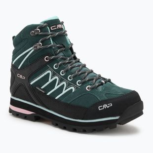 Дамски обувки за трекинг CMP Moon Mid WP trek/green/pink