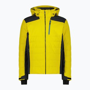 Мъжко ски яке CMP 35W0127 Zip Hood gold green