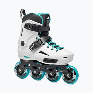 Дамски ролкови кънки Rollerblade Lightning W white/aqua