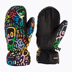 Детски скиорски ръкавици Level Vertigo Mitt Teen pattern