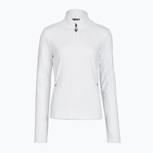 Дамски скиорски суитшърт EA7 Emporio Armani Pure Powerstretch T-Top Half Zip white