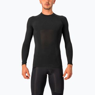 Мъжка блуза с дълъг ръкав за колоездене Castelli Core Seamless Base Layer black