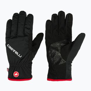 Мъжки ръкавици за велосипед Castelli Entrata Thermal black