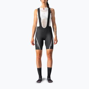 Дамски къси панталони за колоездене Castelli Velocissima 3 black/ silver