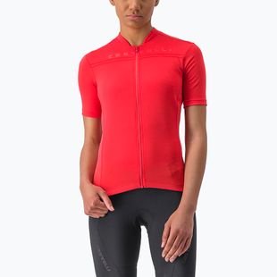Дамска колоездачна тениска Castelli Anima 4 hibiscus