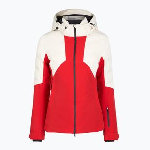 Дамско скиорско яке Dainese Zives Aerosense-Dry lily white/racing red