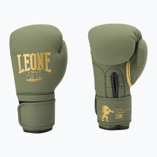 Боксови ръкавици Leone 1947 Military Green green GN059G