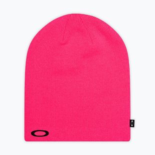 Зимна шапка Oakley Fine Knit neon pink