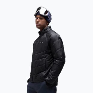 Мъжко пухено яке Oakley Peakbound Packable Down pitch black