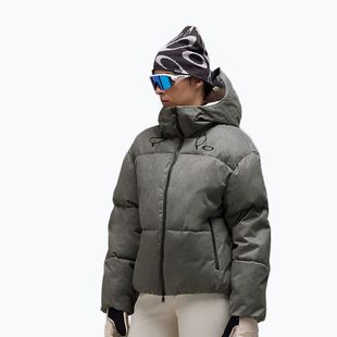Дамско скиорско яке Oakley Icicle Cropped cement melange