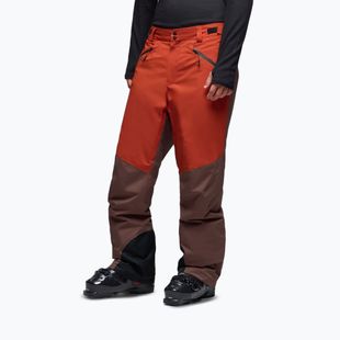 Мъжки скиорски панталони Oakley Canopy Pro Insulated Dark Umber/Flame Red