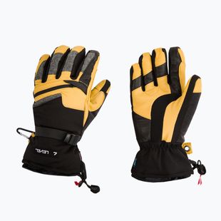 Мъжки сноуборд ръкавици Level Ranger Leather yellow 2091