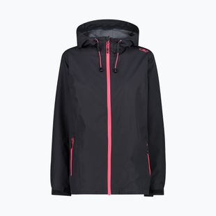 Дъждобран за жени CMP 39X6636 Fix Hood антрацит/гланц