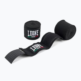 Боксови бандажи LEONE 1947 Hand Wraps 350 cm black