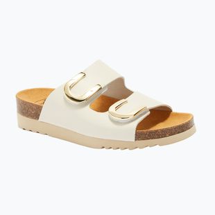 Дамски чехли Scholl Montery 2 Straps Ad Med off white