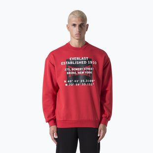 Мъжки суитшърт Everlast Streetwear Crewneck red/black