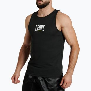 Мъжка тениска за тренировка LEONE 1947 Color Block tank black