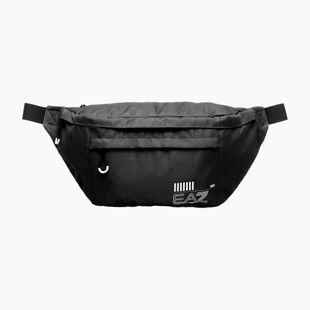EA7 Emporio Armani Train Core Maxi Sling 7 л черно/бяло лого бъбрековидна торбичка