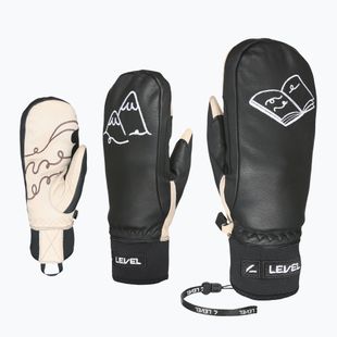 Дамски скиорски ръкавици Level Ivory Mitt pk black